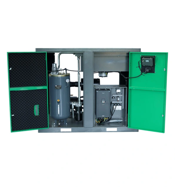 two stage permanent magnet screw air compressor